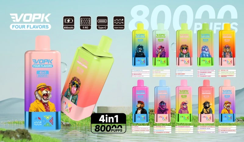 VOPK FOUR FLAVORS 80000 puffs vape