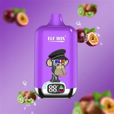ELF BOX บุหรี่ไฟฟ้าแบบใช้แล้วทิ้ง รุ่น Digital 12000