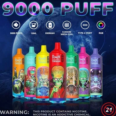 บุหรี่ไฟฟ้า Randm Tornado 9000 Puffs