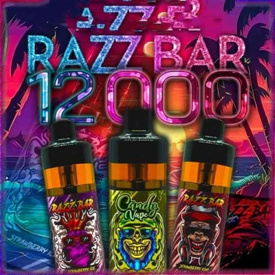 RAZZ BAR 12000 Puffs แวปแบบใช้แล้วทิ้ง