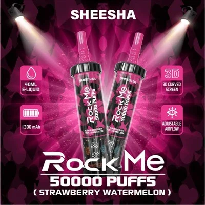 Rockme Sheesha 50000 พัฟ DTL
