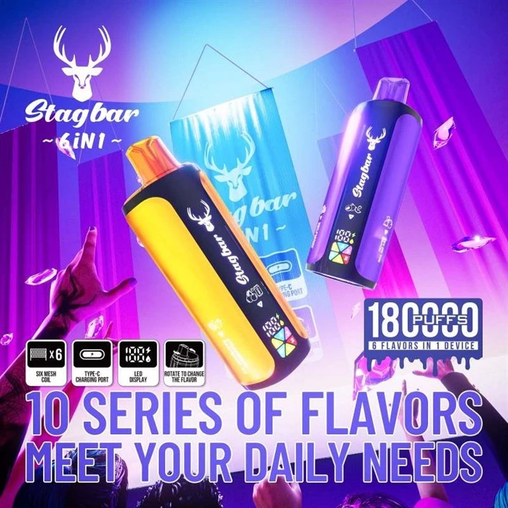 Stag Bar 180K 6in1 suppliers Stag Bar 180K 6in1 suppliers