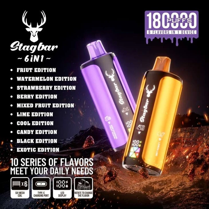 Stag Bar 180K 6in1 suppliers Stag Bar 180K 6in1 suppliers