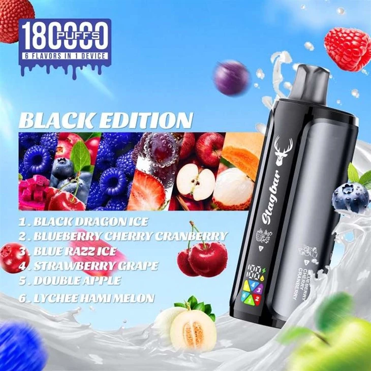 StagBar 180000 Puff 6in1 high quality StagBar 180000 Puff 6in1 high quality