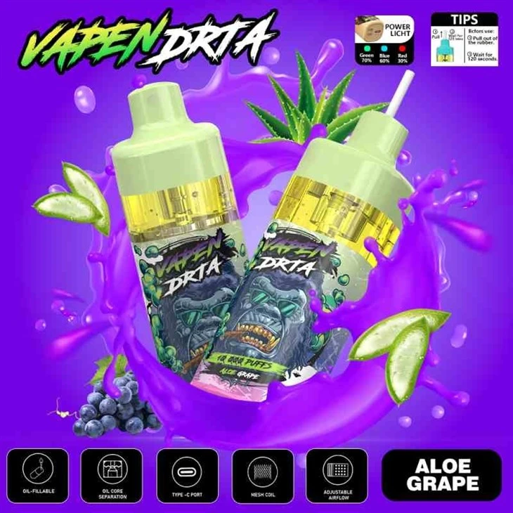 Aloe Grape_VAPNE DRTA 12000 Aloe Grape_VAPNE DRTA 12000