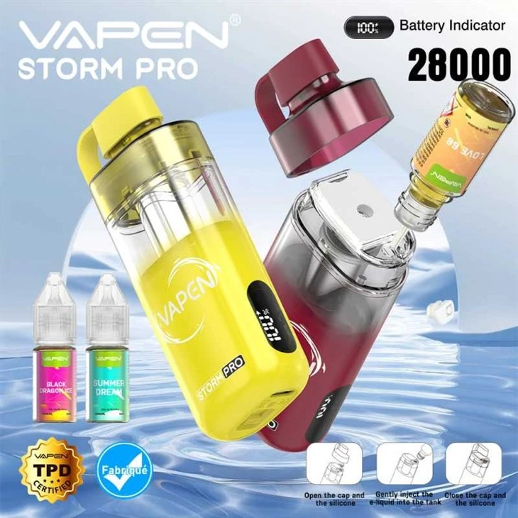 VAPEN STROM PRO 28000 9 VAPEN STROM PRO 28000 9