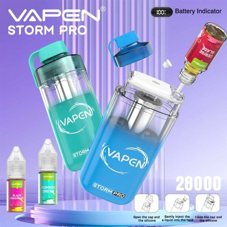 VAPEN STROM PRO 28000 17 VAPEN STROM PRO 28000 17
