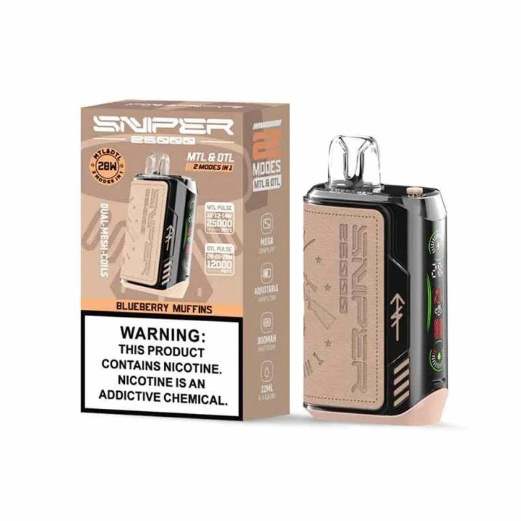 BLUEBERRY_MUFFINS_VAPMOD SNIPER 25000 BLUEBERRY_MUFFINS_VAPMOD SNIPER 25000
