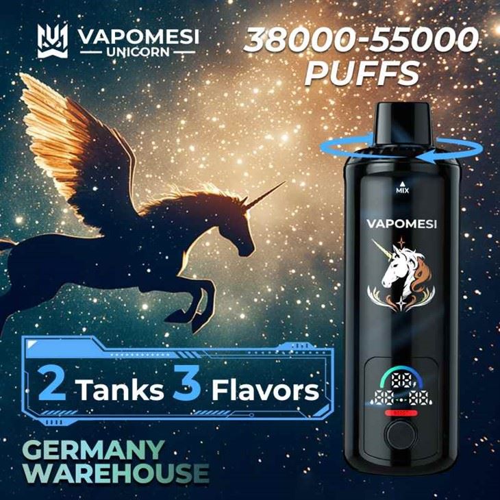 VAPOMESI UNICORN 55000 Puffs VAPOMESI UNICORN 55000 Puffs