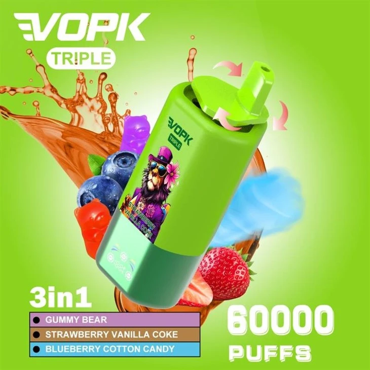Vopk triple 60K Puffs 3 Vopk triple 60K Puffs 3