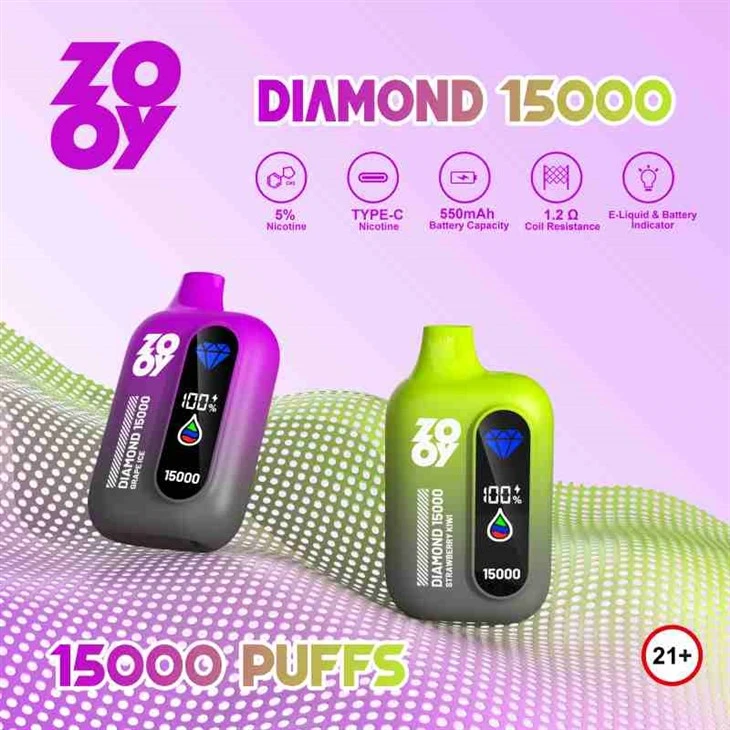 ZOOY DIAMOND 15K PUFFS ZOOY DIAMOND 15K PUFFS